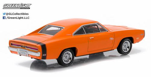 1970 Dodge Charger R/T Scale Model 1:43 Greenlight Collectables Hemi Orange