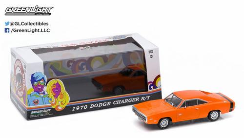 1970 Dodge Charger R/T Scale Model 1:43 Greenlight Collectables Hemi Orange