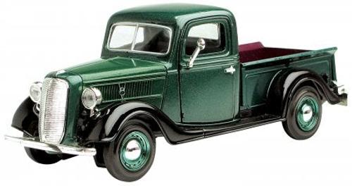 1937 Ford Pickup Scale Model 1:24 Motormax Green