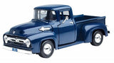 1956 Ford F-100 Pickup Scale Model 1:24 Motormax Blue or White