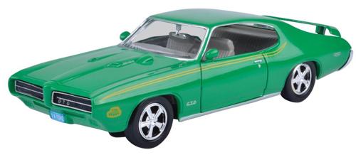 1969 Pontiac GTO Judge Scale Model 1:24 Motormax Green