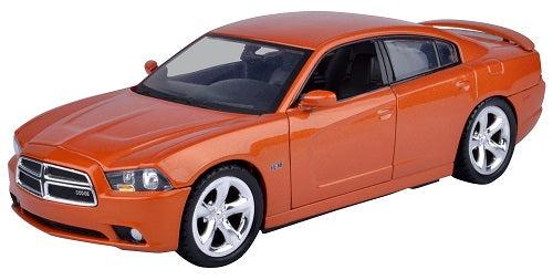 2011 Dodge Charger R/T Scale Model 1:24 Motormax Orange