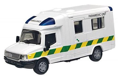London Ambulance Model Motormax White