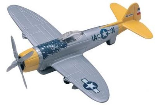 P-47 Thunderbolt Aircraft Model 1:100 Motormax