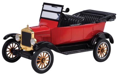 1925 Ford Model T Touring Convertible Scale Model 1:24 Motormax Red