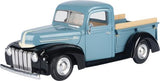 1942-47 Ford Jailbar Pickup Scale Model 1:24 Motormax Blue or Grey