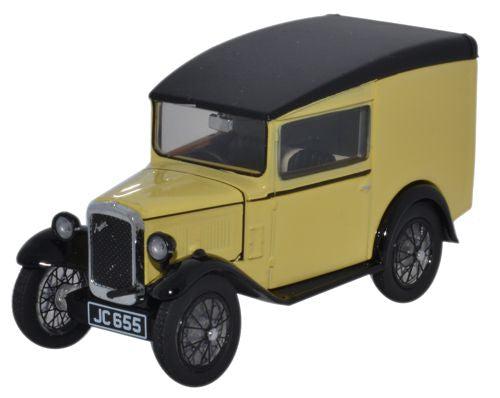 Austin Seven RN Van Scale Model 1:43 Oxford Primrose/Black
