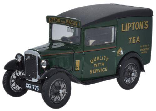Austin Seven RN Van Liptons Scale Model 1:43 Oxford Green