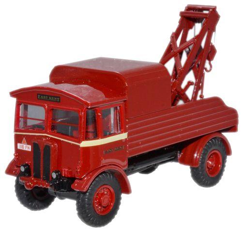 AEC Matador Wrecker Scale Model 1:76 Oxford Red
