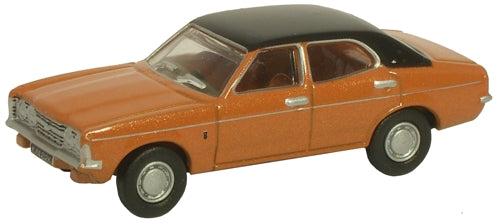 Ford Cortina Mk3 Scale Model 1:76 Oxford Copper Brown