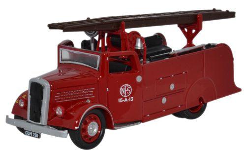 Dennis Light Four National Fire Service Scale Model 1:76 Oxford Red