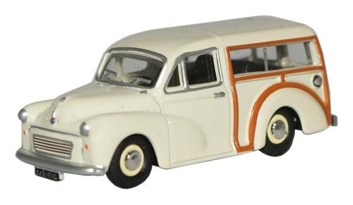 Morris Minor Traveller Scale Model 1:76 Oxford Old English White