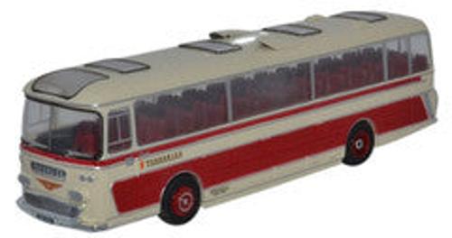 Plaxton Panorama Bus Scale Model 1:76 Oxford Red/Cream