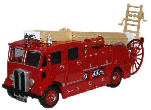 AEC Regent III Fire Engine Scale Model 1:76 Oxford Red OX-REG005