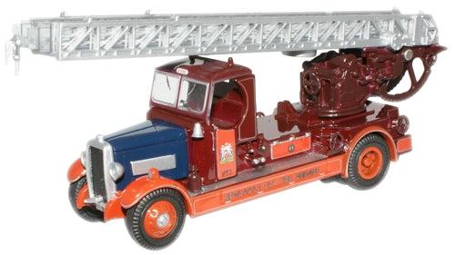 Leyland TLM Fire Engine Scale Model 1:76 Oxford Red