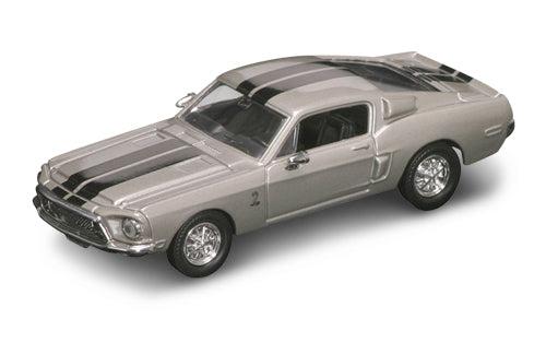 1968 Shelby GT-500KR Scale Model 1:43 Road Signature Silver