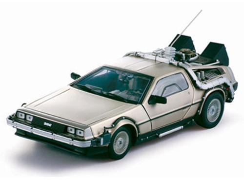 DeLorean Back to the Future Part I Scale Model 1:18 Sunstar