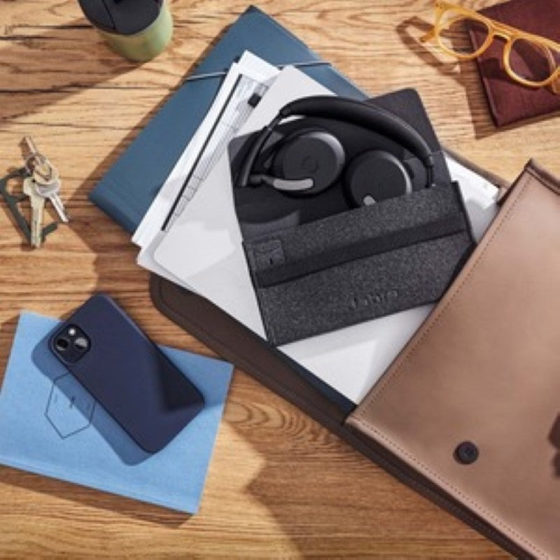 Headset - Jabra EVOLVE2 65 FLEX MS/USB-C STEREO W WLC Wireless (Black)