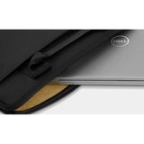 Dell EcoLoop Pro Sleeve 15-16 in black, made from ocean-bound plastic, offers eco-friendly, stylish, and durable laptop protection.