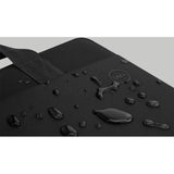 Dell EcoLoop Pro Sleeve in black, made from recycled ocean-bound plastic for eco-friendly laptop protection and storage.