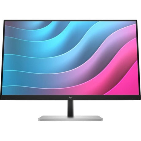 HP E24 G5 23.8" Full HD monitor with IPS technology, edge LED backlight, and versatile connectivity options for vibrant visuals.