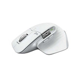 Logitech MX Master 3S for Mac in Pale Gray, featuring ergonomic design, 8K DPI sensor, Bluetooth, and easy device switching.