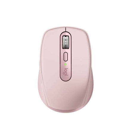 Compact wireless mouse in rose with 8K DPI, quiet clicks, Bluetooth, and customizable buttons for seamless productivity.