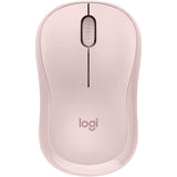 Logitech M240 Silent Bluetooth Mouse in rose, ergonomic design, 18-month battery life, silent operation, ideal for productivity.