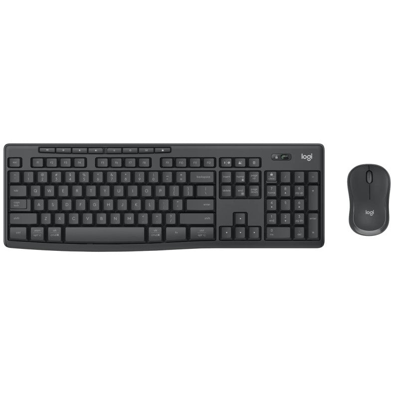 Keyboard and Mouse Combo for Business - Logitech Wireless