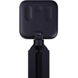 Logitech Litra Glow video light, sleek black design with soft, flattering illumination for professional streaming and video calls.