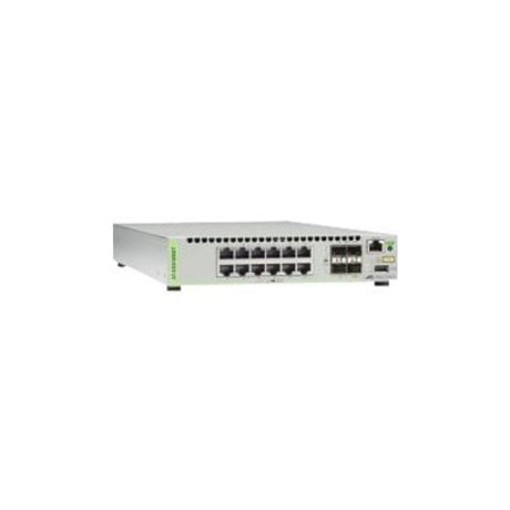 Allied Telesis 16-Port 10G Stackable L3 Switch with 12 ports, optimized for high-speed networking and easy management.