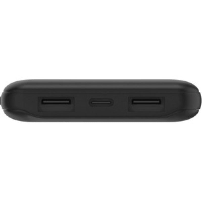 Power Bank - Belkin BoostCharge 3-PORT PB 10K + USB-A - USB-C CABLE (Black)