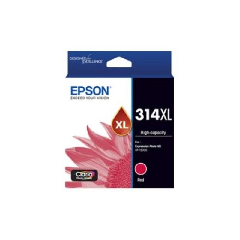 Ink Cartridge - Epson Claria Photo HD 314XL Original High Yield Inkjet (Red)