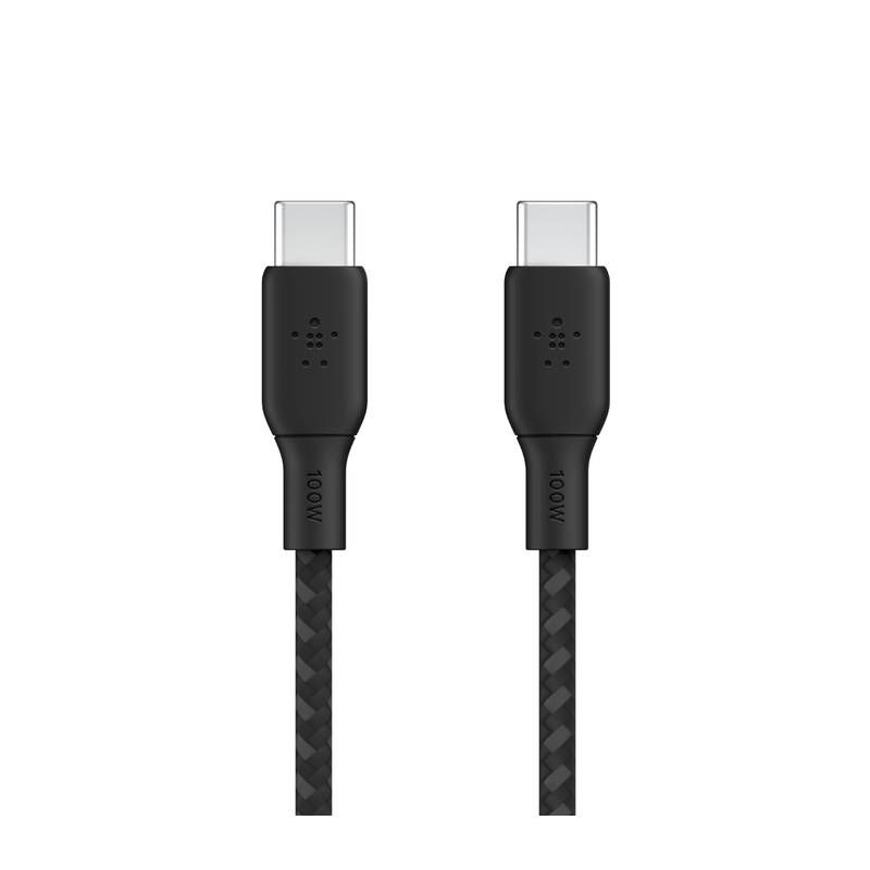 BoostCharge USB-C to USB-C Cable - Belkin 100W (Black)