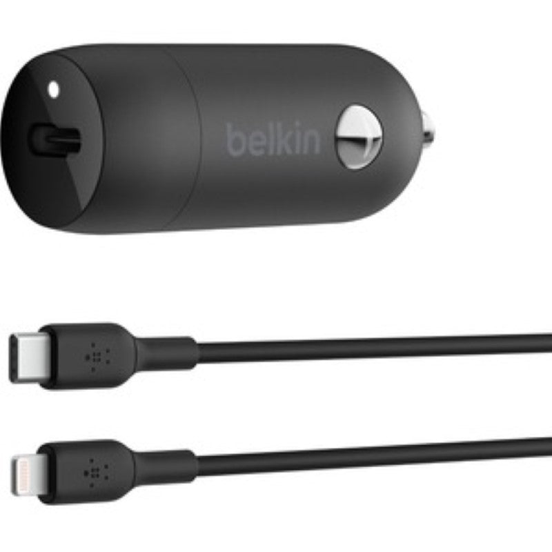 Car Charger - Belkin BOOSTCHARGE 30W USBC PD3.0 (Black)