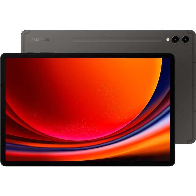 Samsung Galaxy Tablet S9+ 12.4" with 12GB RAM, 256GB storage, 5G connectivity, dynamic display, and durable design.