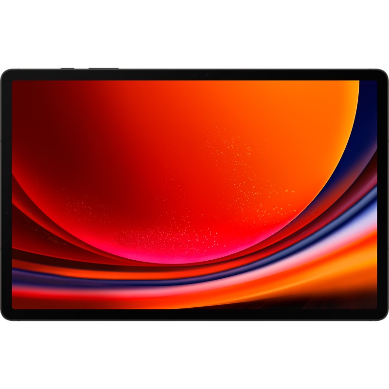 Samsung Galaxy Tablet S9+ 12.4" showcasing dynamic display, 12GB RAM, 256GB storage, and rugged, water-resistant design.