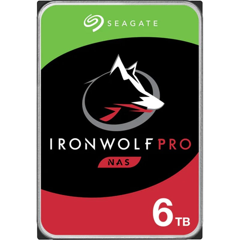 Internal Hard Drive - Seagate IronWolf ST6000NT001 SATA 3.5" 7200RPM NAS (6TB)