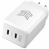 STM Goods 35W Dual Port Power Adapter - 35 W (White)