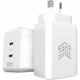 STM Goods 35W Dual Port Power Adapter - 35 W (White)