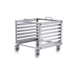 OPEN FRAME 6U MOBILE RACK - TOOL LESS