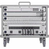 OPEN FRAME 6U MOBILE RACK - TOOL LESS