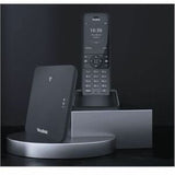 Yealink W78P DECT IP Phone in black, features robust SIP support and noise cancellation for seamless communications.