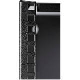 8U wall mount bracket for 12-inch equipment, crafted from solid steel for secure installation and optimized space management.