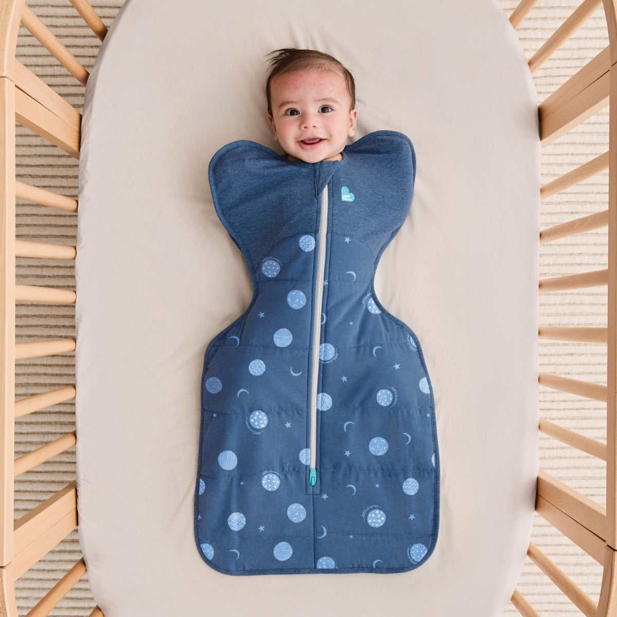 Love to Dream Swaddle Up™ Warm 2.5 TOG - Little Dreamer Denim - Small