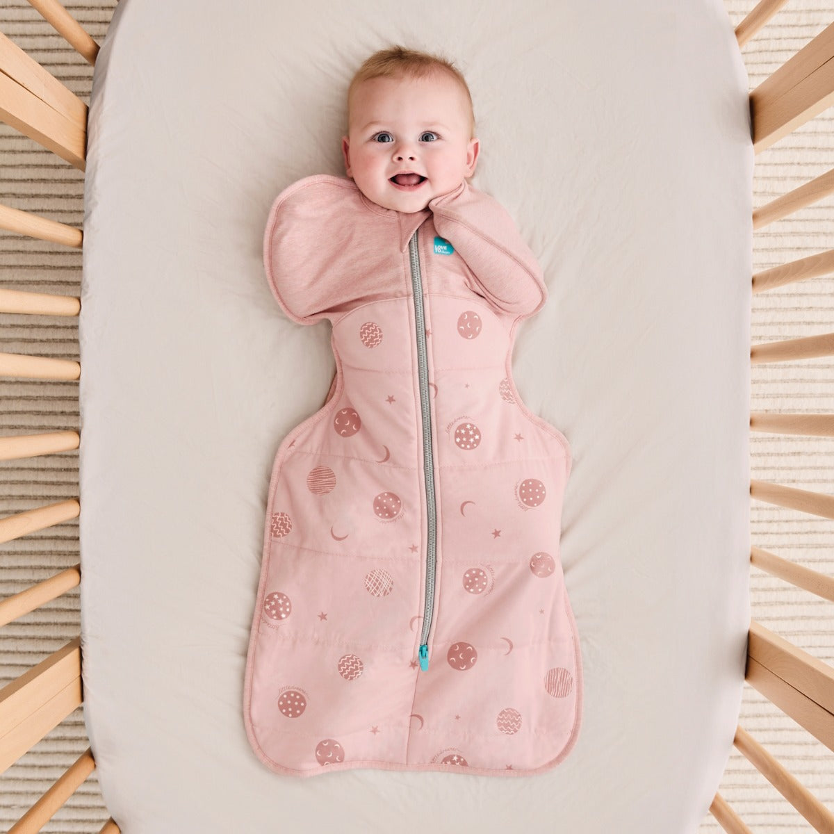 Love to Dream Swaddle Up™ Warm 2.5 TOG - Little Dreamer Dusty Pink - Medium