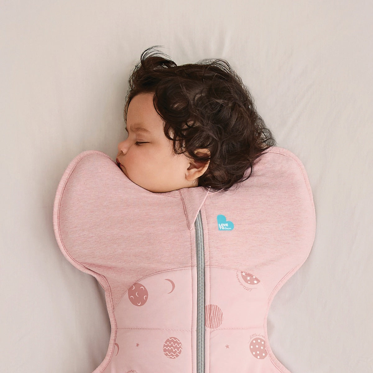 Love to Dream Swaddle Up™ Warm 2.5 TOG - Little Dreamer Dusty Pink - Small