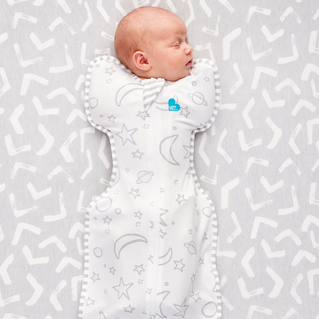 Love to Dream Swaddle Up™ Bamboo 1.0 TOG - Stars & Moon - Small