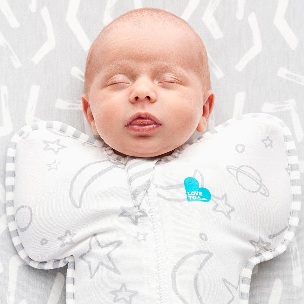 Love to Dream Swaddle Up™ Bamboo 1.0 TOG - Stars & Moon - Newborn