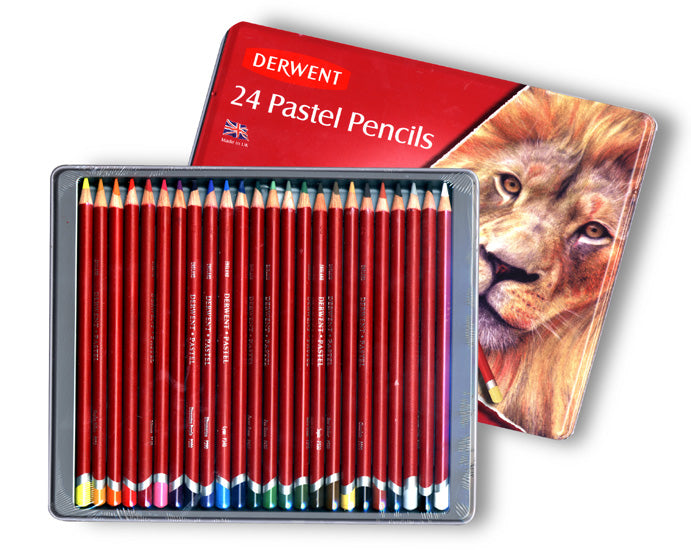 Derwent Pastel Pencils Tin 24